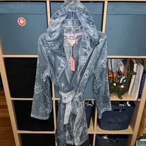 Juicy couture plush hoodie robe